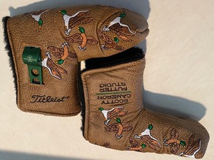 lot 35 image: Two Scotty Cameron Putter Head Covers w Divets