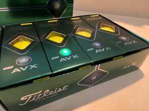 lot 42 image: Box Titleist AVX Golf Balls