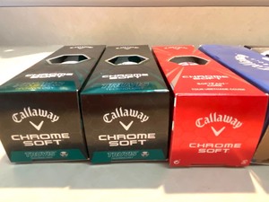 lot 52 image: Four Sleeves of Golf Balls Callaway and Precept