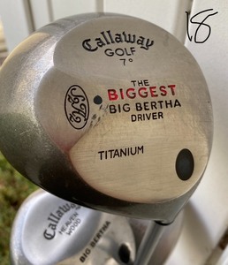 lot 18 image: Three Callaway Clubs