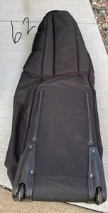 lot 62 image: Red and Black Travel Golf Bag