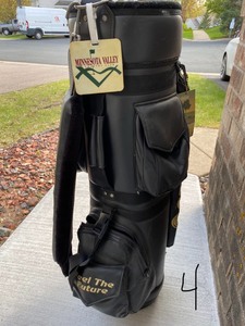 lot 4 image: Black Odyssey Golf Bag