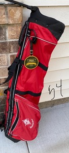 lot 54 image: Ping Sunday Bag in Red and Black