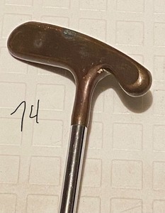 lot 74 image: Acushnet Putter- Bulls Eye. Designed by John Reuter Jr