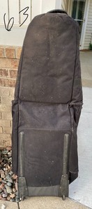 lot 63 image: Black Golf Travel Bag