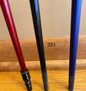 lot 351 image: (3) Golf Shafts
