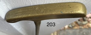 lot 203 image: Titleist Bulls Eye Original John Reuter Jr. Design