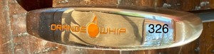 lot 326 image: Orange Whip 37 Weighted Putter