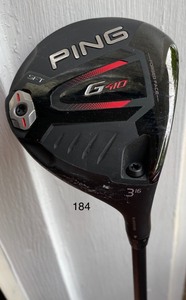 lot 184 image: Ping G 410