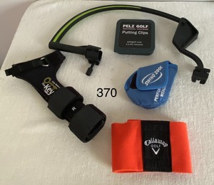 lot 370 image: An Array of Golfing Products
