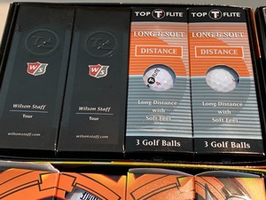 lot 388 image: Four Boxes Golf Balls- Various Brands