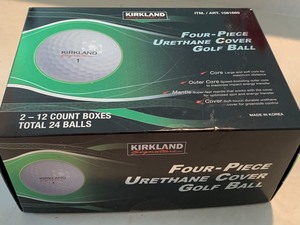 lot 387 image: Kirkland Brand Golf Balls (2) 12 Count Boxes