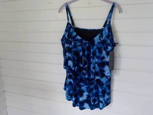 Aqua Green size 20W 2 Pc Swimsuit...