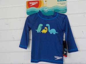 Speedo Kids size S Swim Tee, Hat, S...