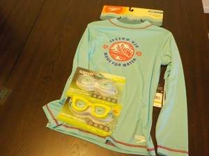 Speedo Junior S Swim Tee and Google...