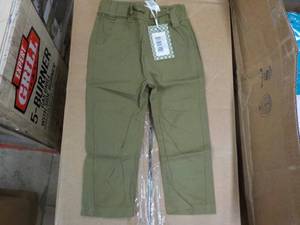 Coyote and Co Olive Pull On Pants -...