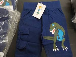 Navy Dinosaur Shorts Coyote and Co...