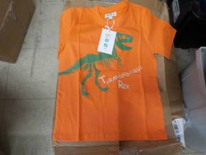 Tyrannosaurs Rex Orange T-shirt Coy...