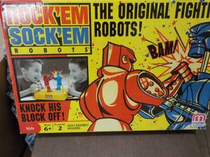 Rock Em Sock Em Robots...