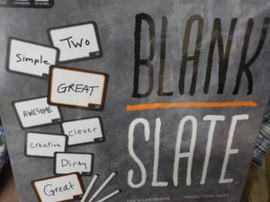 Blank Slate and Clue Games...