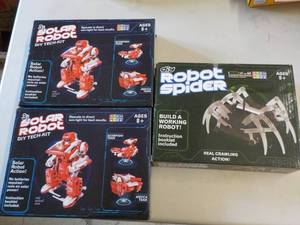 Solar Robot and Robot Spider...