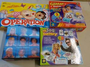 Operation, Glitter, Tag Factory and...