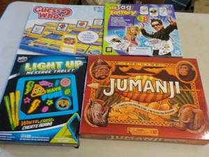 Guess Who, Jumanji and more...