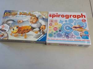 Bugs in the Kitchen and Spirograph...