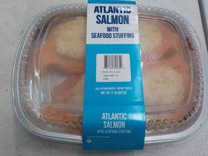 2 lb. Frozen pkg Atlantic Salmon wi...