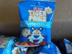 Case of Kelloggs Tiger Paws Jumbo ...