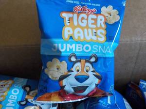 Case of Kelloggs Tiger Paws Jumbo ...