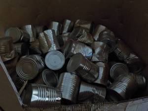 Pallet of Gallon Cans of Corn take...