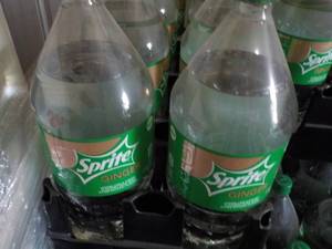 8 - 2 liter bottles Sprite Ginger ...