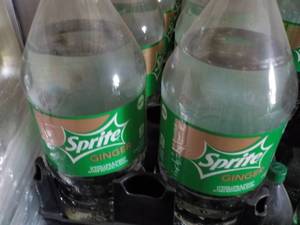 8 - 2 liter bottles Sprite Ginger ...