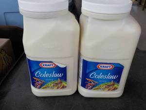 2 - 1 Gallon Jugs Kraft Coleslaw Dr...