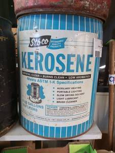 lot 275 image: Vintage Stoco Kerosome 5 Gallon Can