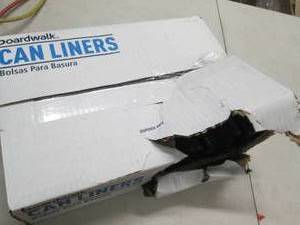 case of boardwalk 56 gallon can lin...