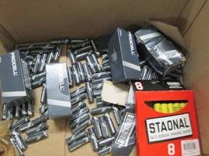 box of procell AA batteries ...