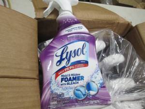 1032floz bottles of lysol mold and...