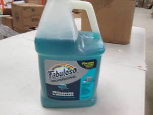 41 gallon bottles of fabuloso clea...