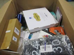 box of math grade 8 work books , sc...