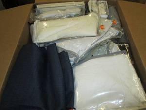 box of curtains ...