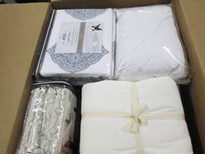 box of duvet covers ...