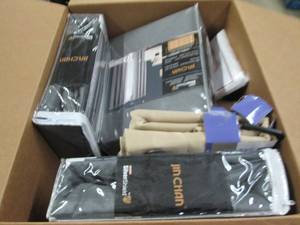 box of curtains ...
