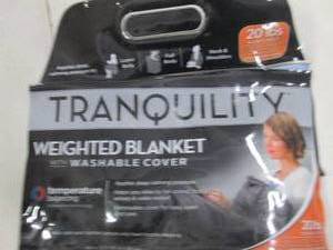 box of 2  weighted blankets ...