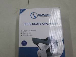 samazel shoe slots organizer nordic...