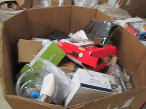 pallet gaylord bof full of misc ...
