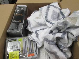 box of curtains ...