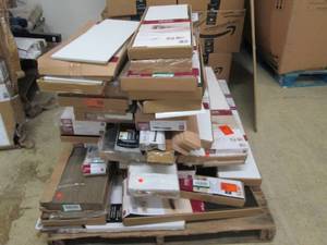 pallet of shelfs ...