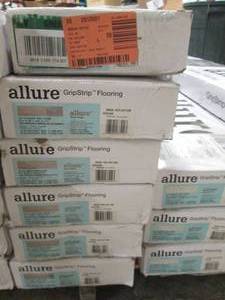 6 cases of alllure grip strip floor...